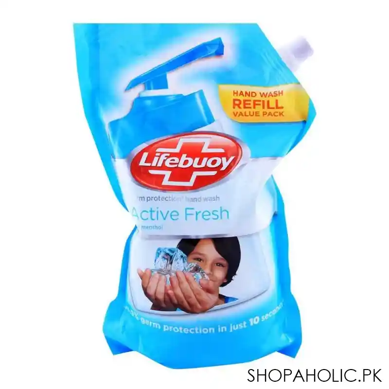 lifebuoy active fresh hand wash 1ltr pouch refill main image