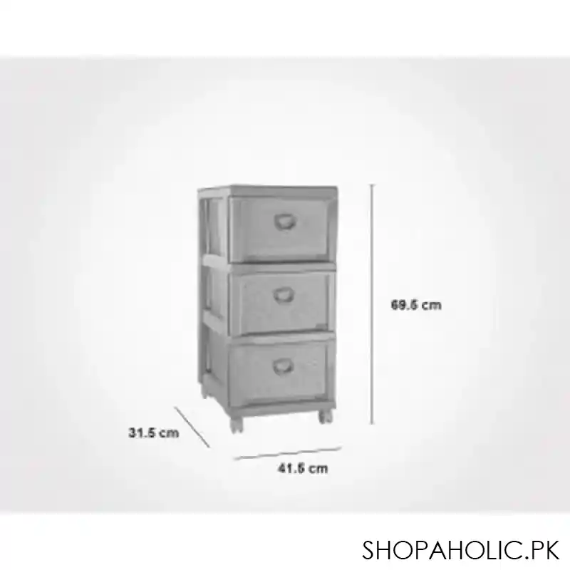 limon 3 floor drawer small size product code: 1520 image2