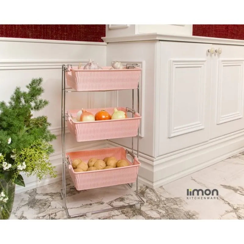 limon 3 floor rectangle onion rack product code: 1860 main image