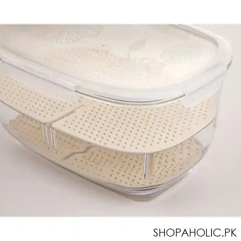 limon acrylic food container with lid product code: 1830 image3