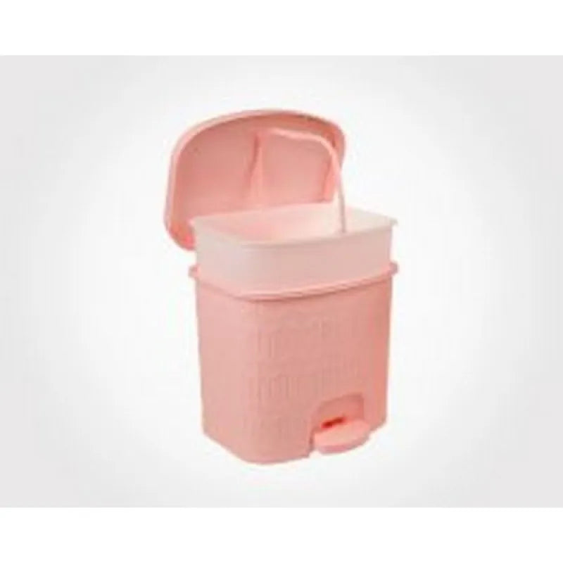 limon bamboo dustbin with pedal 6 litter product code: 2065 image3