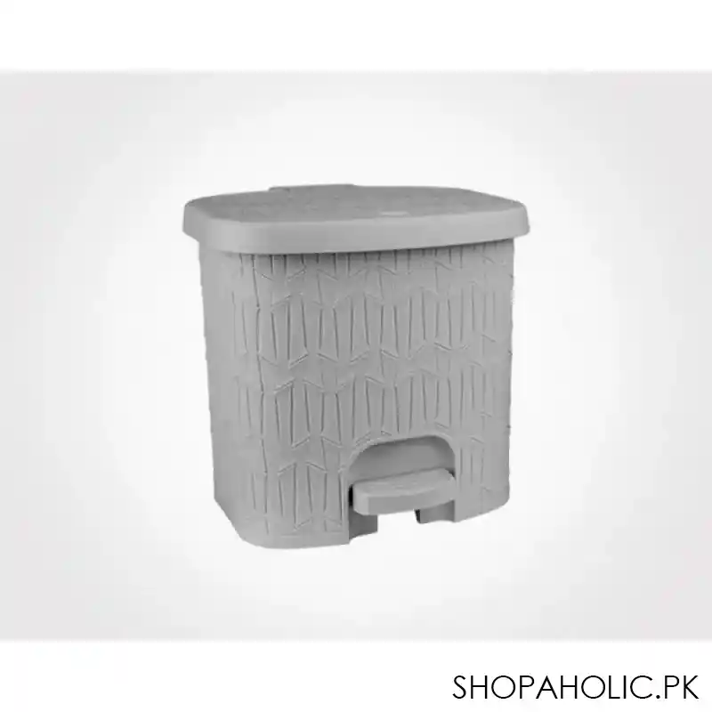 limon bamboo dustbin with pedal 6 litter product code: 2065 main image