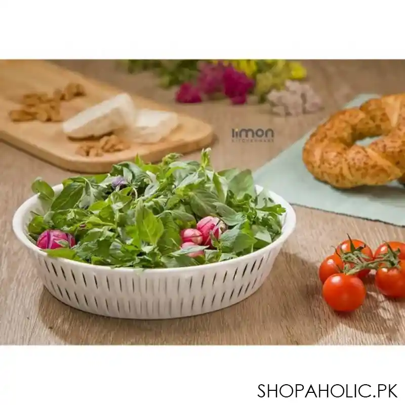 limon bamboo oval vegetable basket product code: 1590 main image