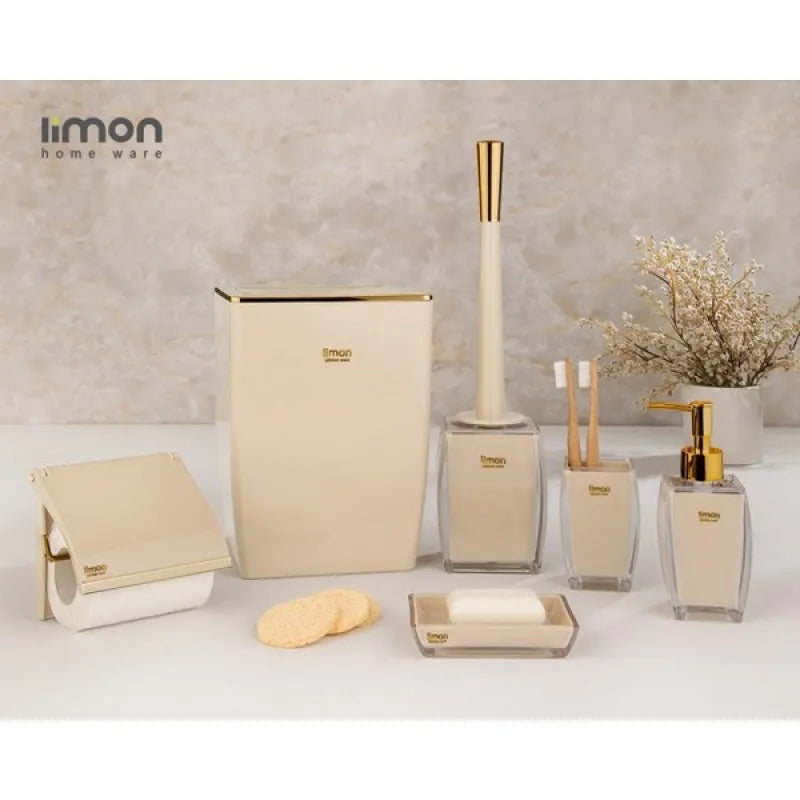 limon classic 6 pcs bathroom set product code: 1808 main image