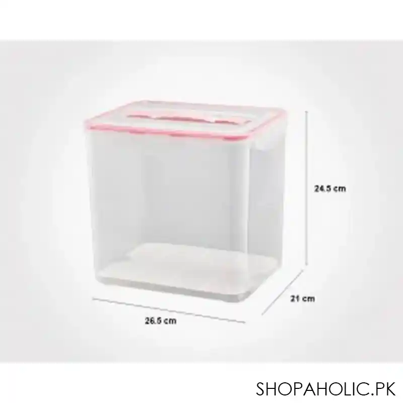 limon four lock container with handle 10.5ltr product code: 10435 image2