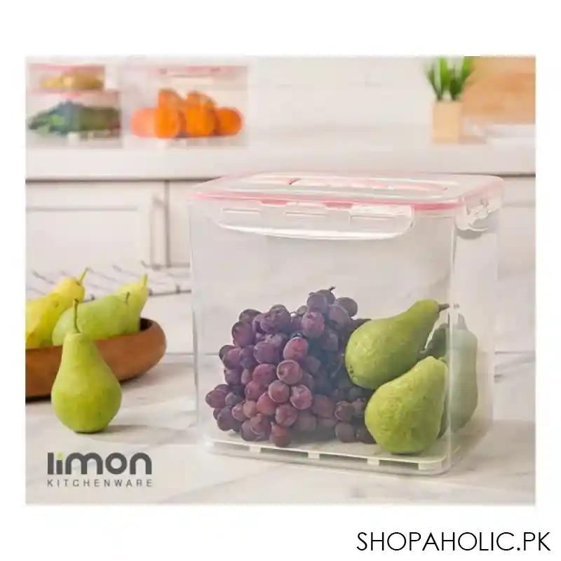 limon four lock container with handle 10.5ltr product code: 10435 main image