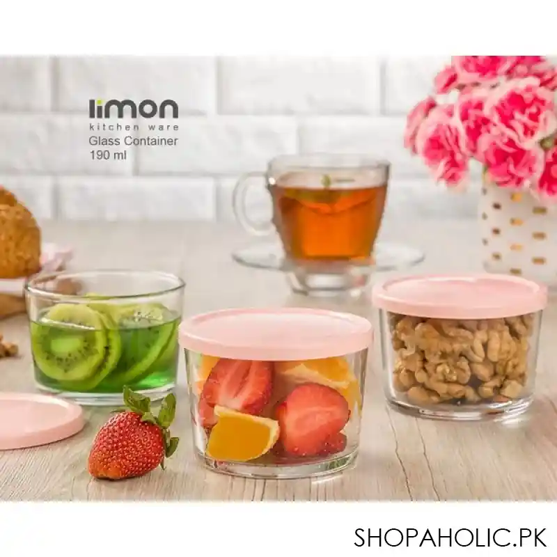 limon glass container 190ml product code: 1966 main image