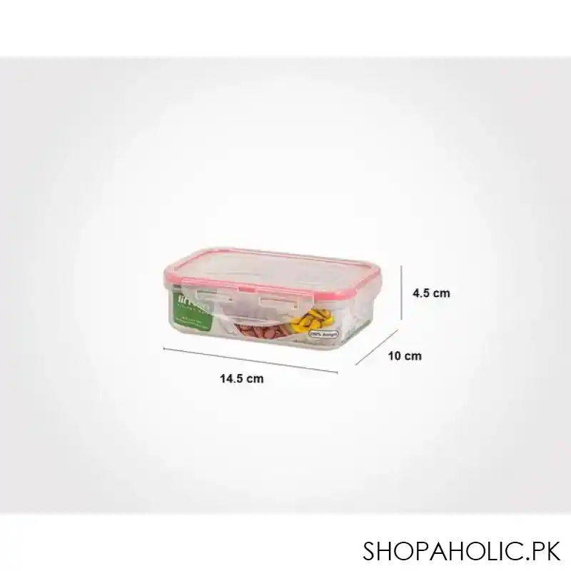 limon plastic food container 2 section box 1.1ltr product code: 77235 image2