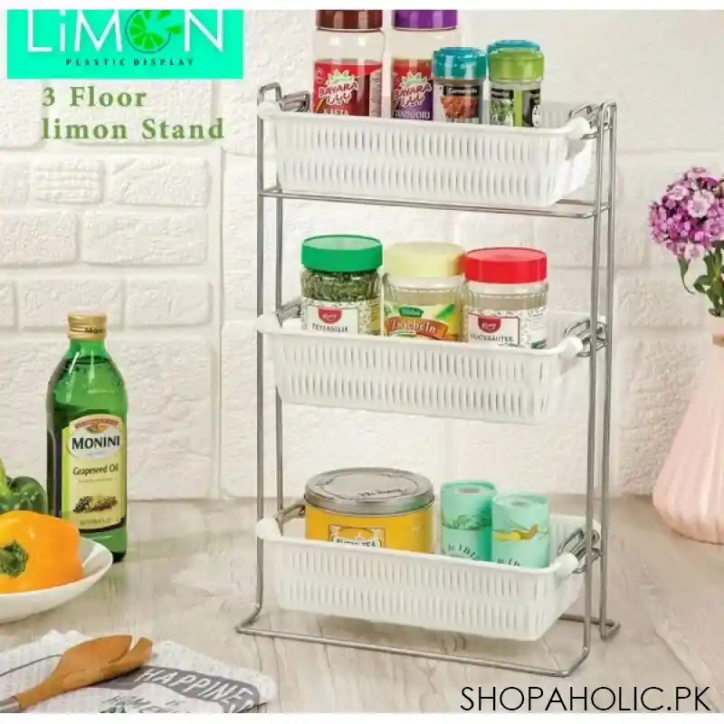 limon rectangle potato & onion rack 3 floor product code: 1860 image4