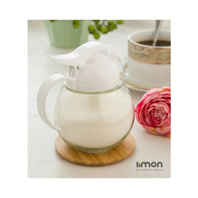 limon round glass sugar dispenser product code: 2263 main image