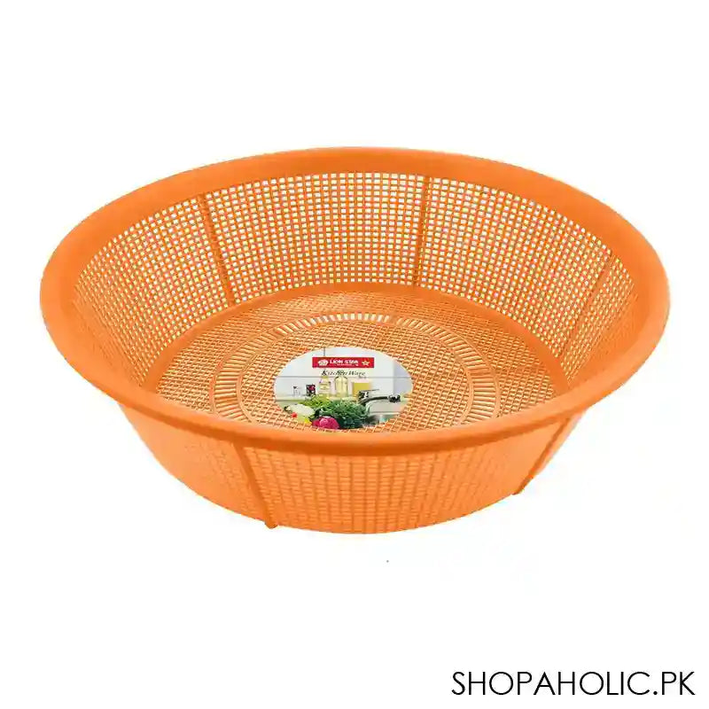 Lion Star Basin Strainer, 28cm, 8x11 Inches, Orange, BA-34 - Main Image