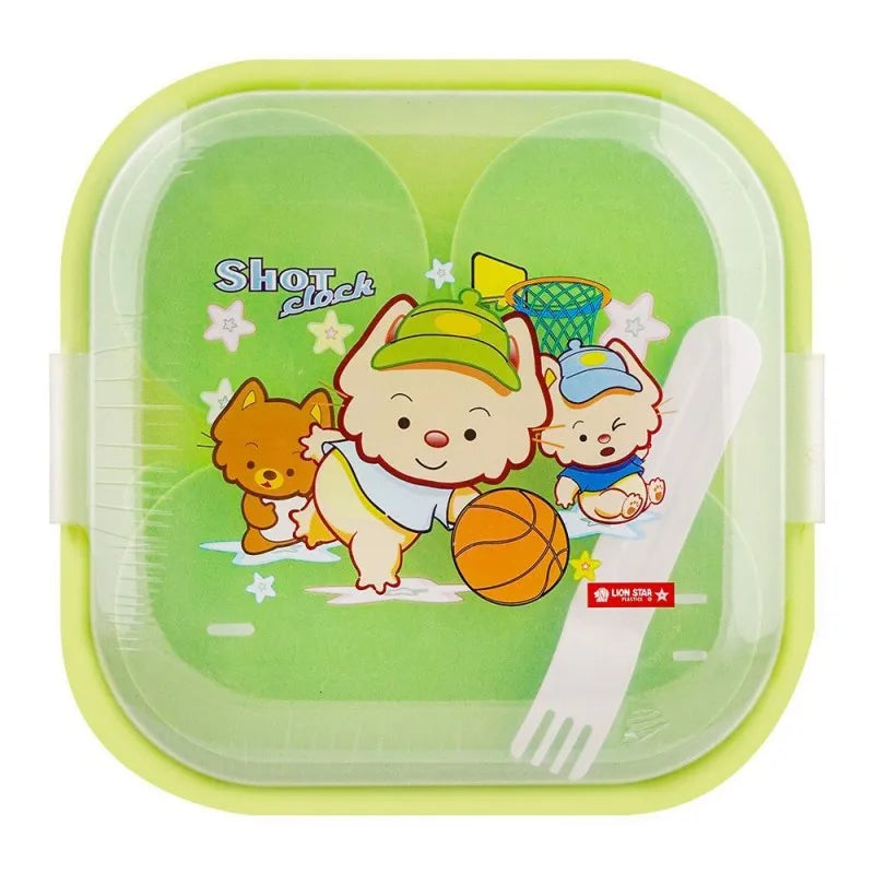 lion star fiesta lunch box, green, bc 17 image2