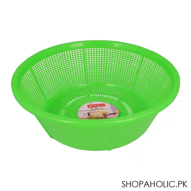 Lion Star Plastic Basin Strainer, 9.4in, Green, BA-33 - Main Image