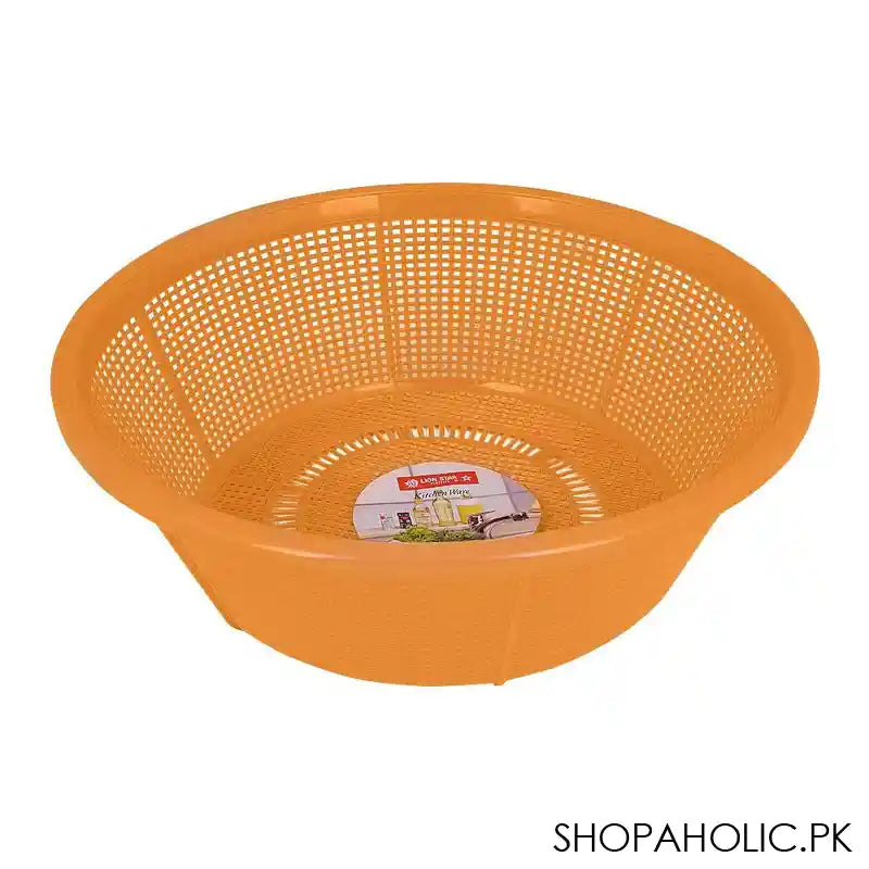 Lion Star Plastic Basin Strainer, 9.4in, Orange, BA-33 - Main Image