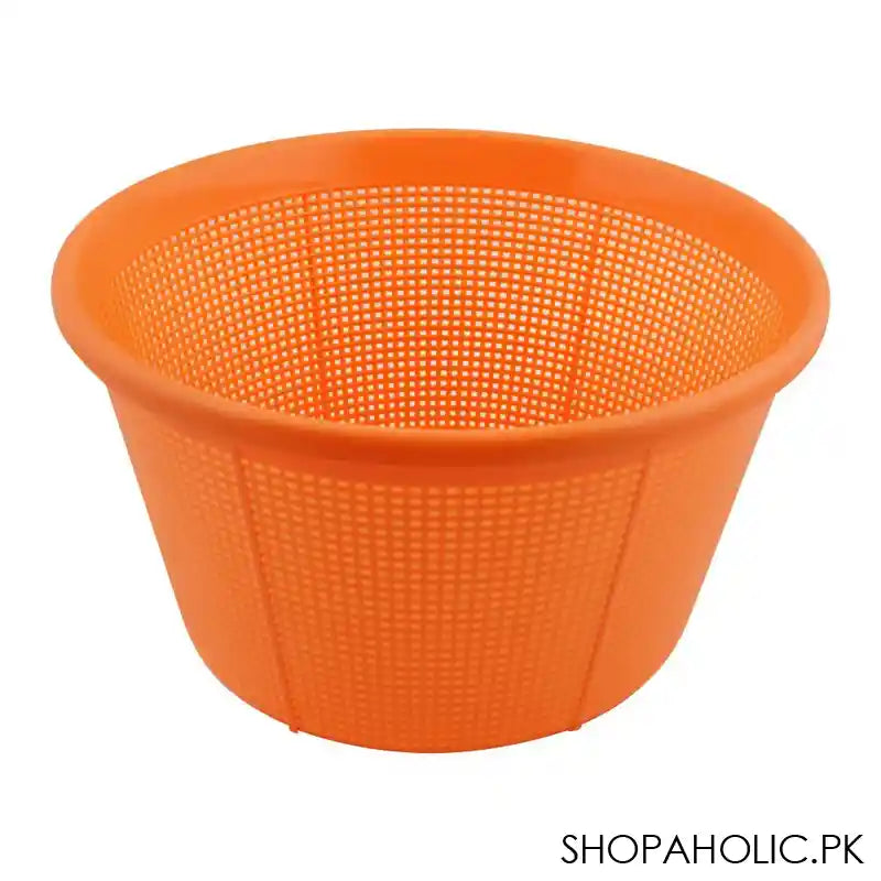 Lion Star Round Basket, Orange, 9.5 Inches Diameter, BW-3 - Main Image