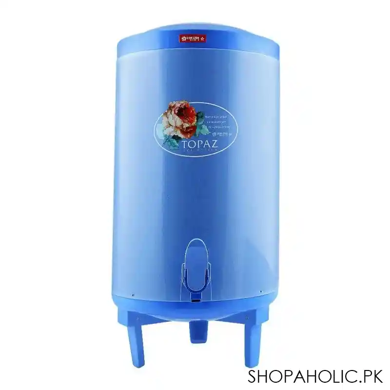 lion star sahara water cooler, 12 liters, blue, d 25 main image