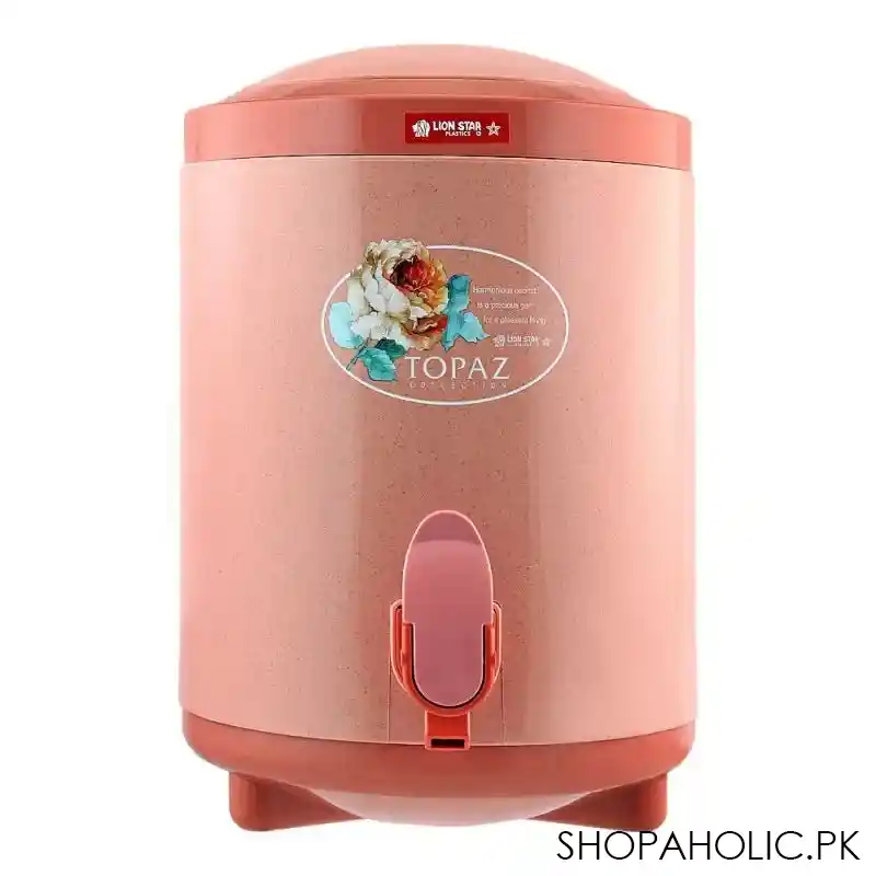 lion star sahara water cooler, 4 liters, red, d 20 main image