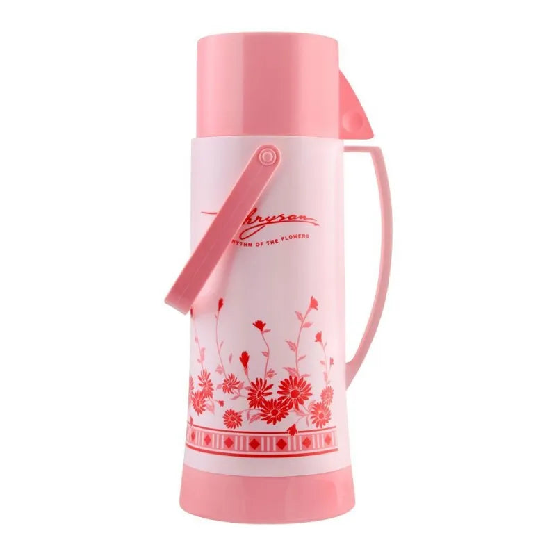 lion star vacuum flask bottle, with bell handle, pink, 0.65 liter, bt 3 main image