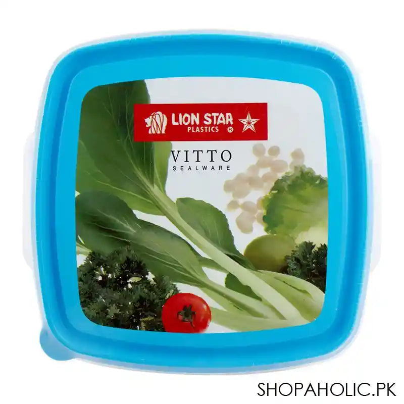 Lion Star Vitto Seal Ware Food Container, Blue, 7x6x2 Inches, 750ml, VT-1 - Image 2