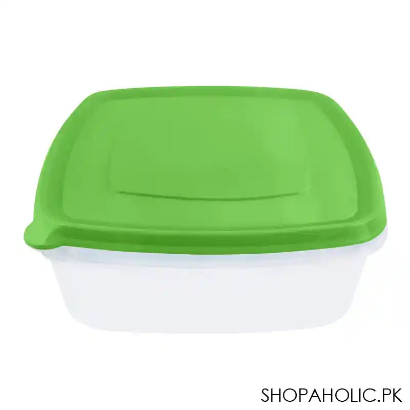 Lion Star Vitto Seal Ware Food Container, Green, 10x10x4 Inches, 3 Liters, VT-3 - Main Image