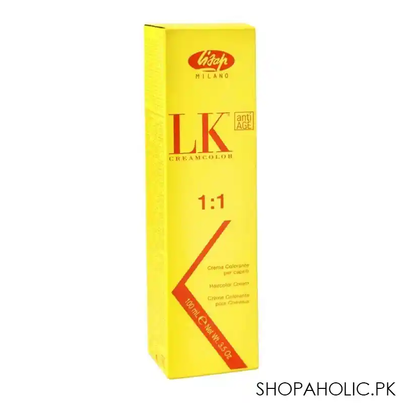 lisap milano lk 1:1 cream color, 4/0 aa medium brown, 100ml image2