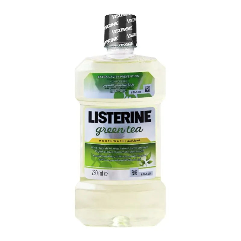 listerine green tea mouthwash, 250ml image2