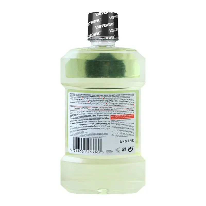 listerine green tea mouthwash, 500ml image3