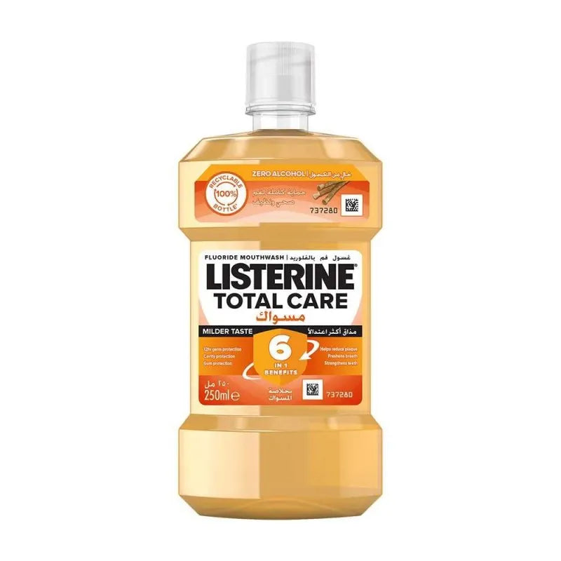 listerine miswak mouthwash, 250ml main image