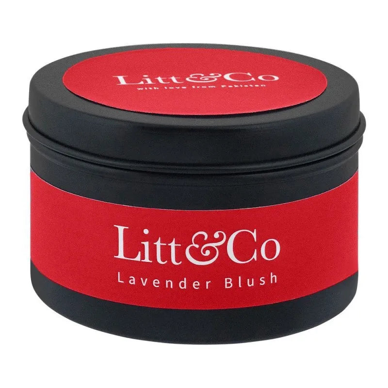 litt & co deep rose, fragranced candle main image