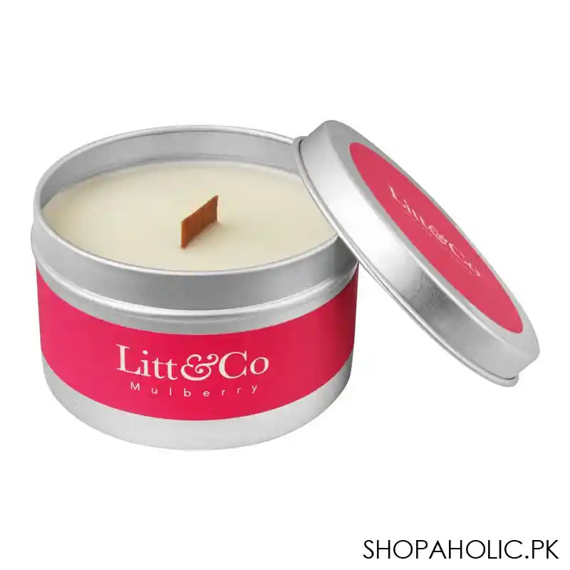 Litt & Co Mulberry Fragranced Candle - Image 5