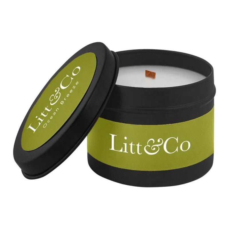 litt & co ocean breeze fragranced candle image2