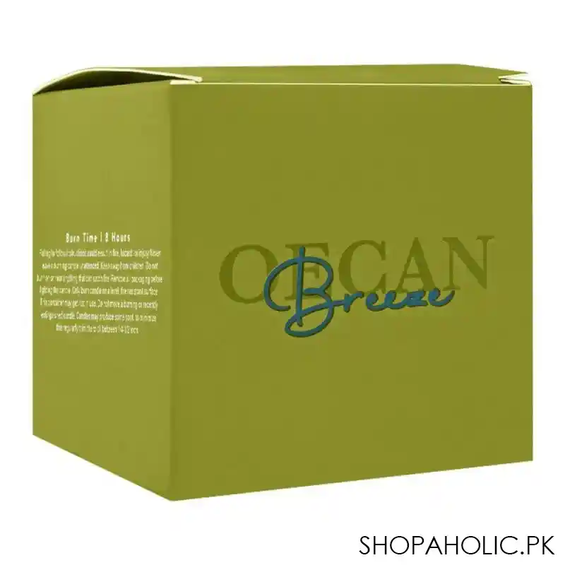 litt & co ocean breeze fragranced candle image3