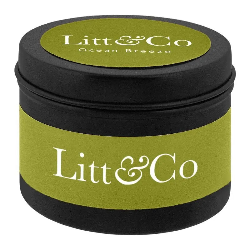 litt & co ocean breeze fragranced candle main image