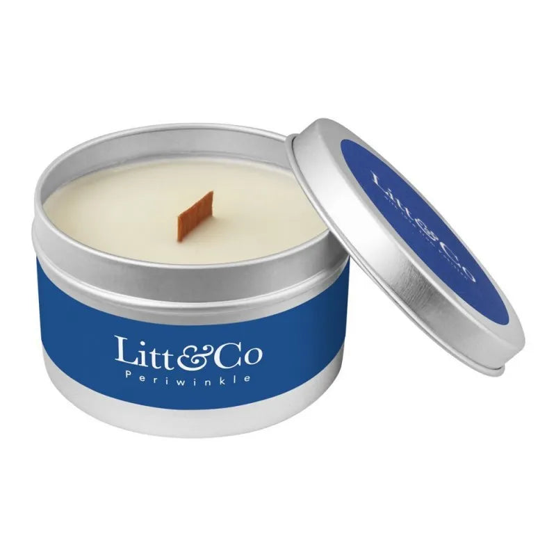 litt & co periwrinkle fragranced candle main image