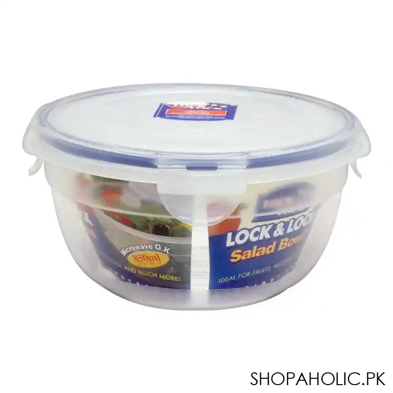 Lock & Lock Air Tight Round Salad Bowl, 850ml, LLHSM944 - Main Image