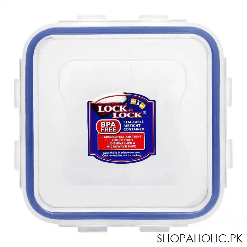 lock & lock air tight square tall food container, 680ml, llhpl851 image3