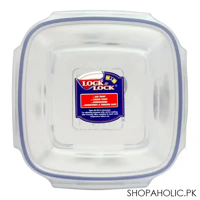 lock & lock air tight square zen style container, 1.6l, llhsm8450 image3