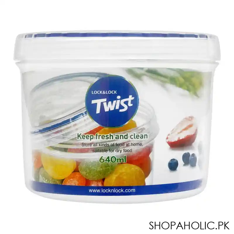 Lock & Lock Air Tight Twist Container, 640ml, LLLLS131 - Main Image