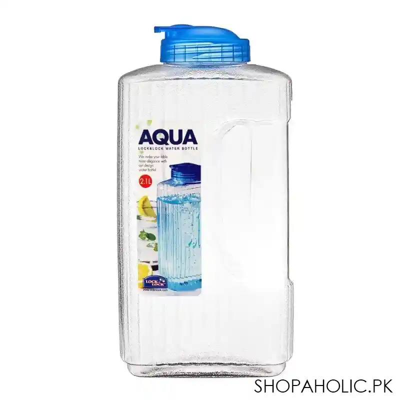 lock & lock aqua water bottle pet, 2.1l, llhap736 main image