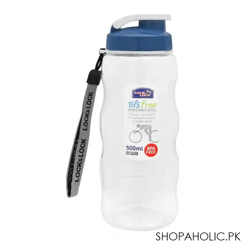 lock & lock bisfree sports handy bottle tritan, 500ml, llabf721 main image