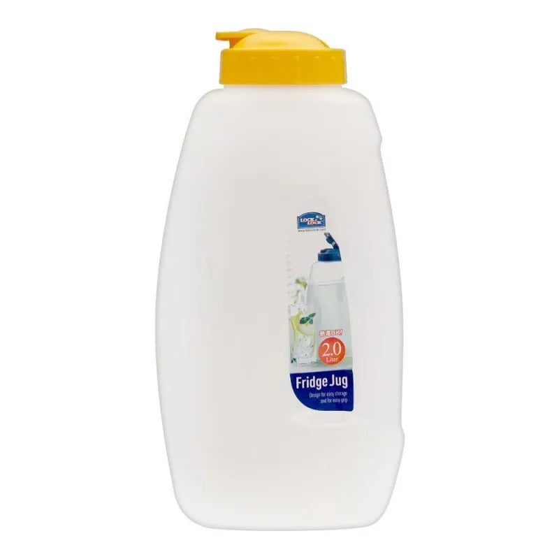 lock & lock fridge jug pp, yellow, 2.0l, llhap609y main image