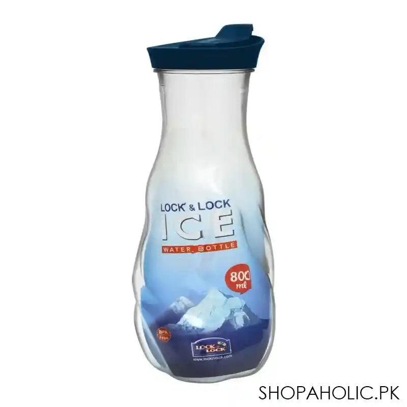 lock & lock ice rock water bottle pet, 800ml, llhap780 main image