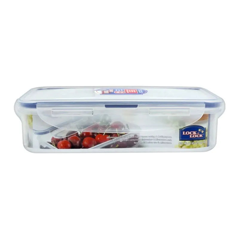 lock & lock rectangular short food container, 800ml, llhpl816 image2