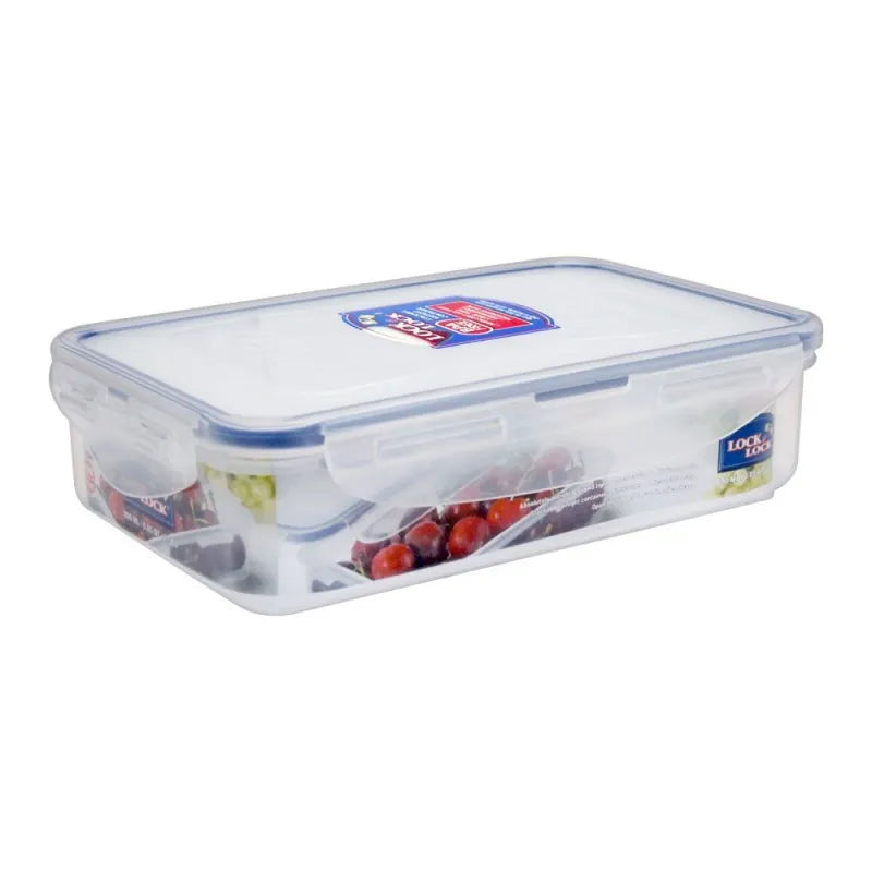 lock & lock rectangular short food container, 800ml, llhpl816 main image