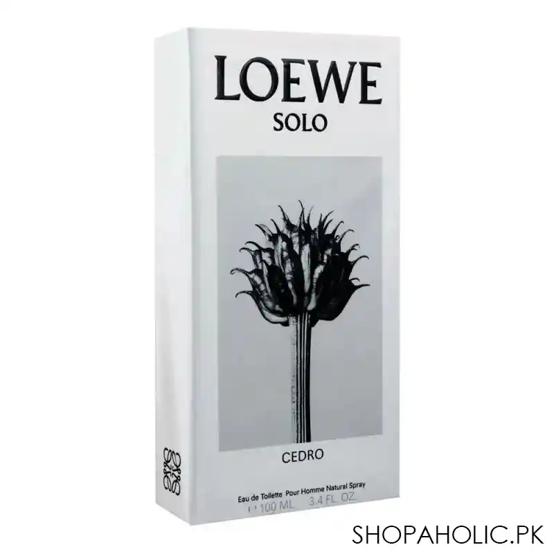 loewe solo cedro eau de toilette, fragrance for men, 100ml main image