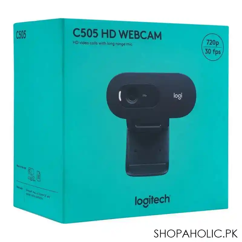 logitech hd 720p webcam, c505 image3