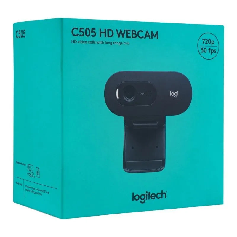 logitech hd 720p webcam, c505 image3