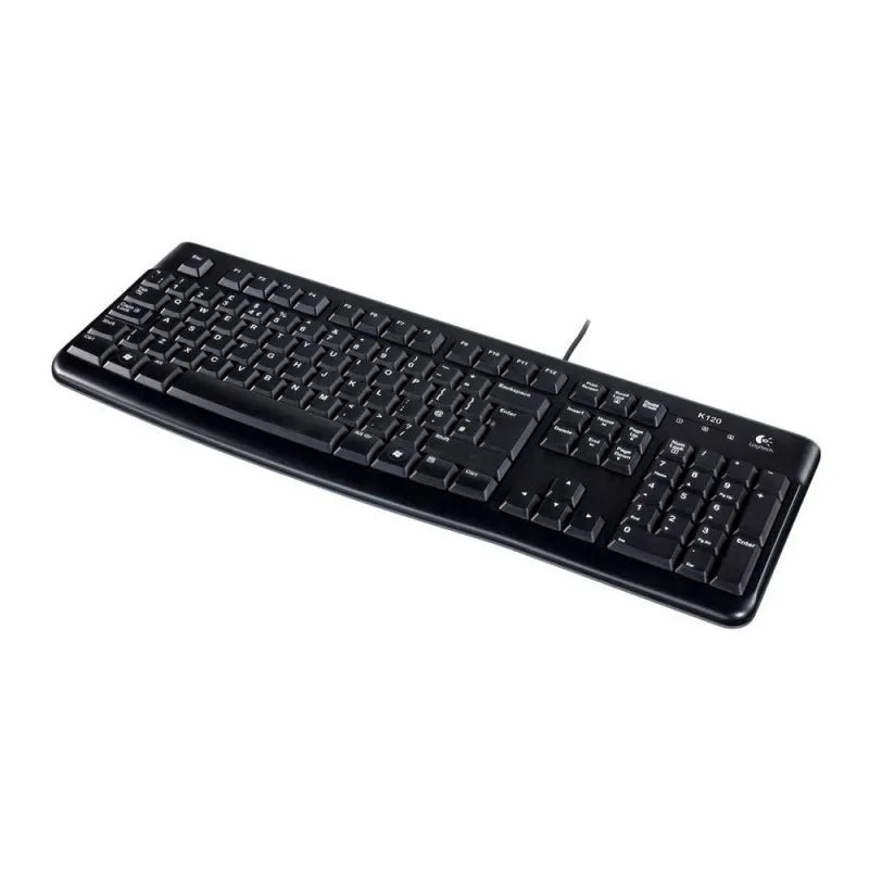 logitech k120 plug and play usb keyboard, black image2