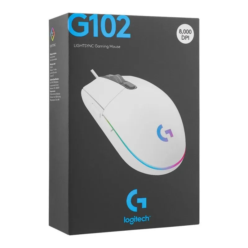 logitech light sync gaming mouse g102, 910 005803 image5