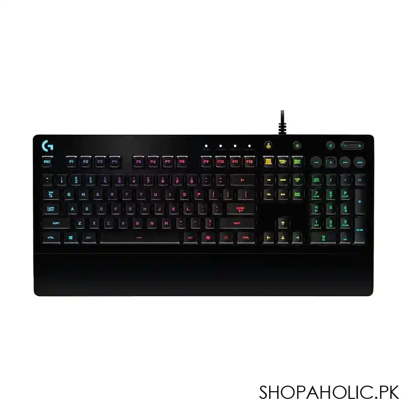 Logitech Light Sync RGB Gaming Keyboard, Black, G213 - Main Image